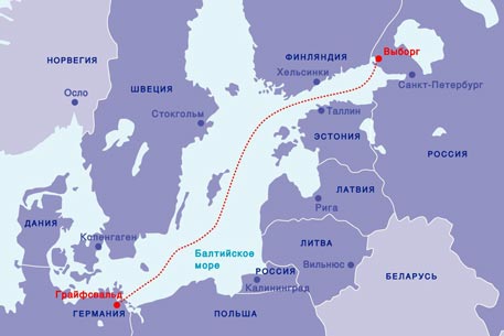 Финляндия разрешила "Газпрому" строительство "Северного потока"