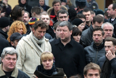 Галкина похоронили на Троекуровском кладбище