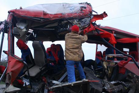В Дагестане в автокатастрофе погибли шесть человек