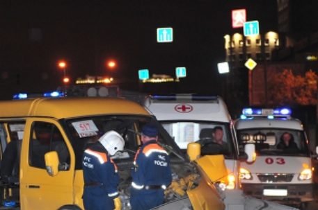 В Санкт-Петербурге автомобиль сбил пять пешеходов
