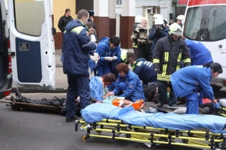 В больницы госпитализированы 73 пострадавших в терактах