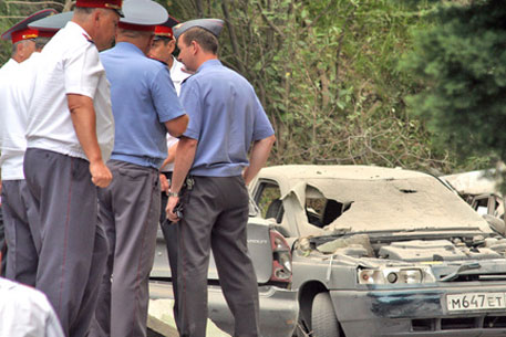 В результате теракта в Северной Осетии погиб милиционер