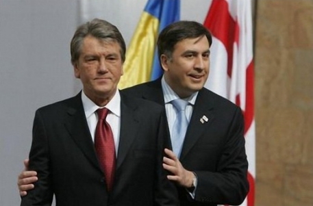 Путин предостерег галстук Ющенко от Саакашвили