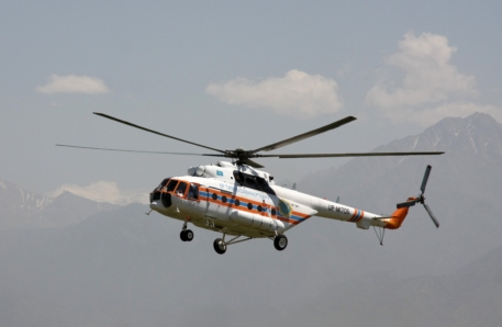 Обнаружен пропавший в Восточном Казахстане вертолет Ми-8