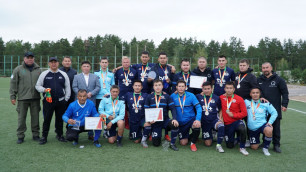 Команда "Казахтелекома" стала серебряным призером республиканского чемпионата по футболу Qazaqstan Qyzmet Cup