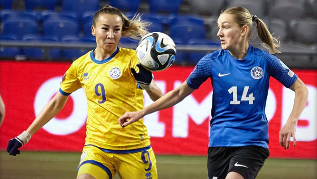 Казахстан и Эстония выявили победителя матча в женской Лиге наций