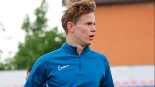 20-летний казахстанский футболист оформил дубль за европейский клуб