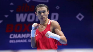 Чемпион мира из Казахстана побил россиянина и вышел в финал турнира по боксу в Баку