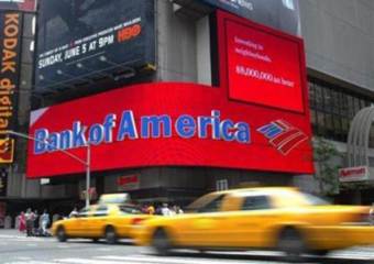 Прибыль Bank of America выросла в первом квартале в 3,5 раза