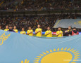 Фото с матча Казахстан - Словения 1:2